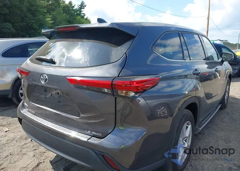 2022 Toyota Highlander Le from USA, damaged, VIN 5TDBZRBH4NS562039